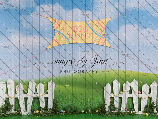Egg Hunt Fence