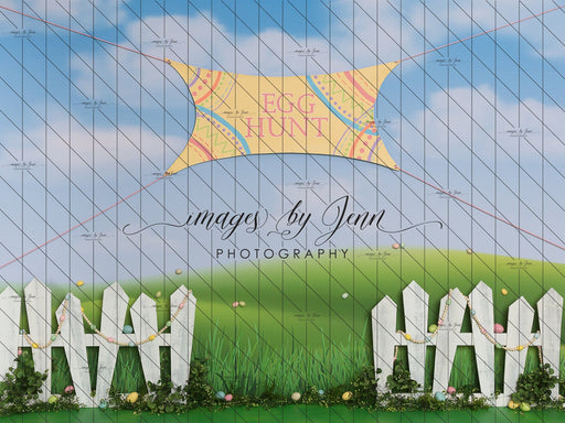 Egg Hunt Fence