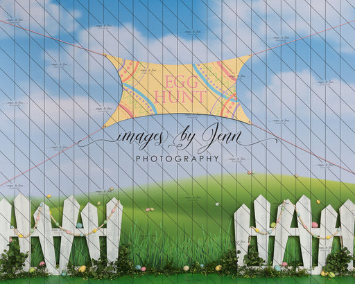 Egg Hunt Fence