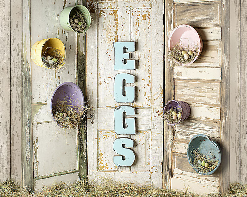 Eggs No Crates Baby Dream Backdrops
