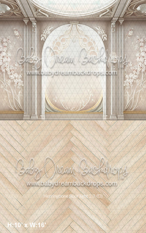 Elegance Cream Wall Sweep (MD)