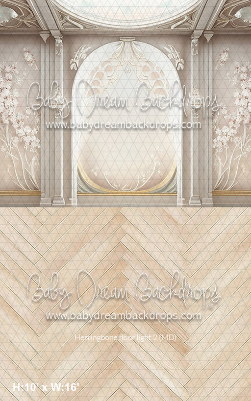 Elegance Cream Wall Sweep (MD)