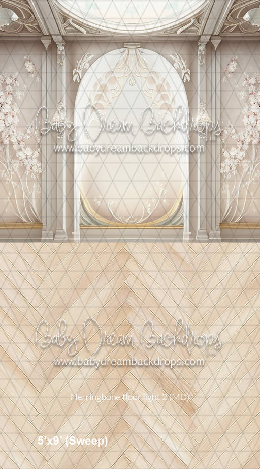 Elegance Cream Wall Sweep (MD)