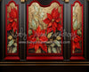 Elegant Poinsettia Holiday Wall (JA)