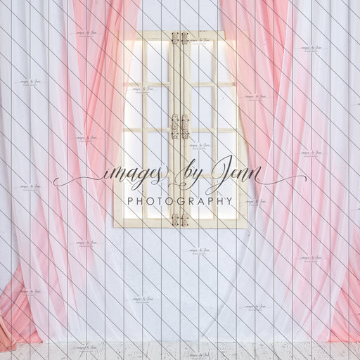 Elegant Pink Drapes (JG)