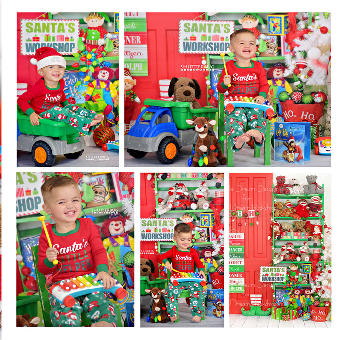 Elves Toy Room RED DOOR