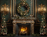 Emerald Glow and Elegance Fireplace (Fire) (JA)