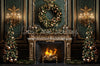 Emerald Glow and Elegance Fireplace (Fire) (JA)