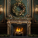Emerald Glow and Elegance Fireplace (Fire) (JA)