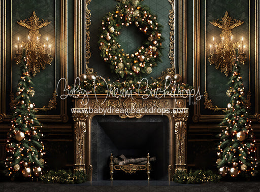 Emerald Glow and Elegance Fireplace (JA)