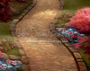 Enchanted Lakeside Castle Oasis Fabric Floor (BD)
