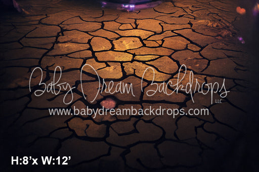 Enchanted Halloween Cottage Fabric Floor (SM)