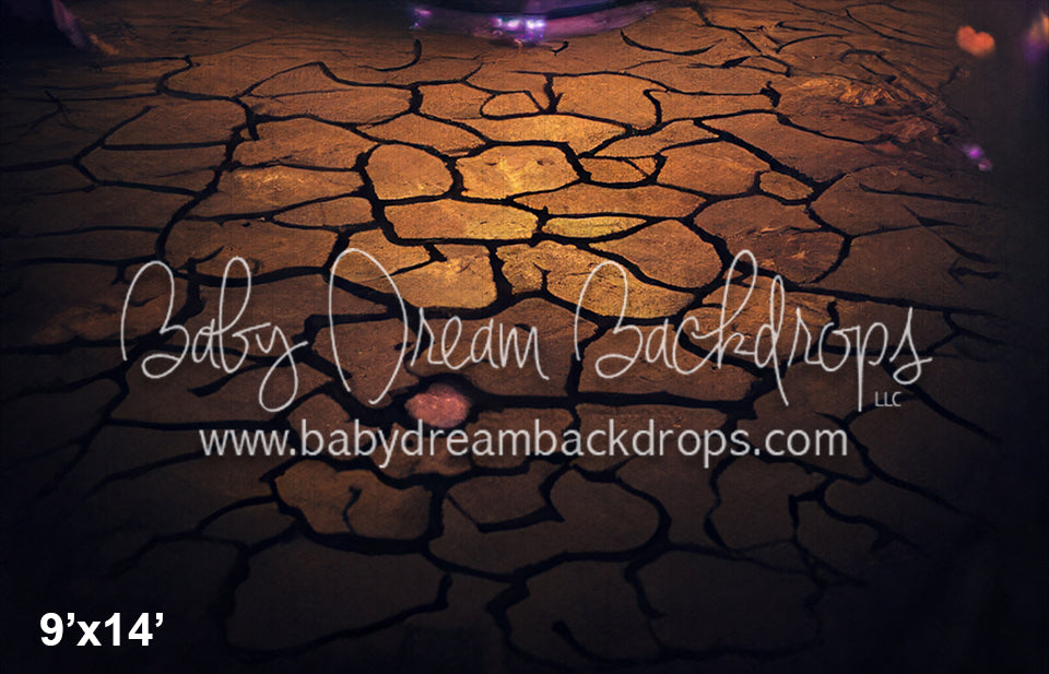 Enchanted Halloween Cottage Fabric Floor (SM)