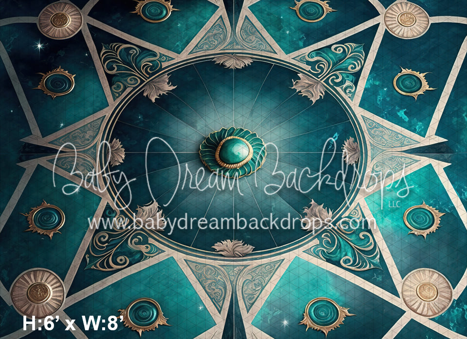 Enchanted Ocean Floor Fabric Drop (MD)