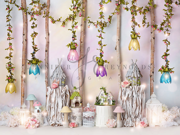 Enchanted Pastel Fairy Woods
