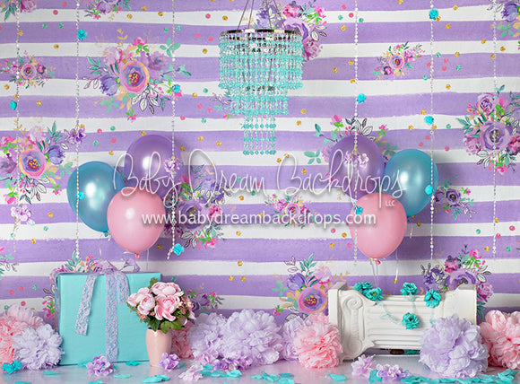 Enchanting Lavender Balloons - 60Hx80W - BS  