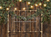 Eucalyptus Greens Headboard (Queen with Lights)