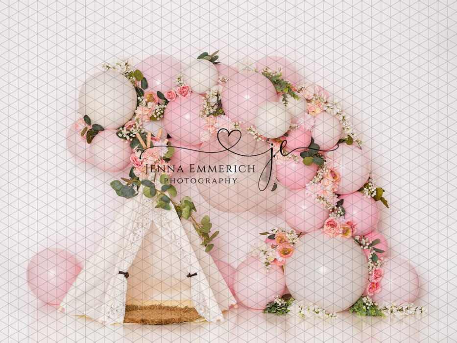 Eucalyptus and Pinks Floral