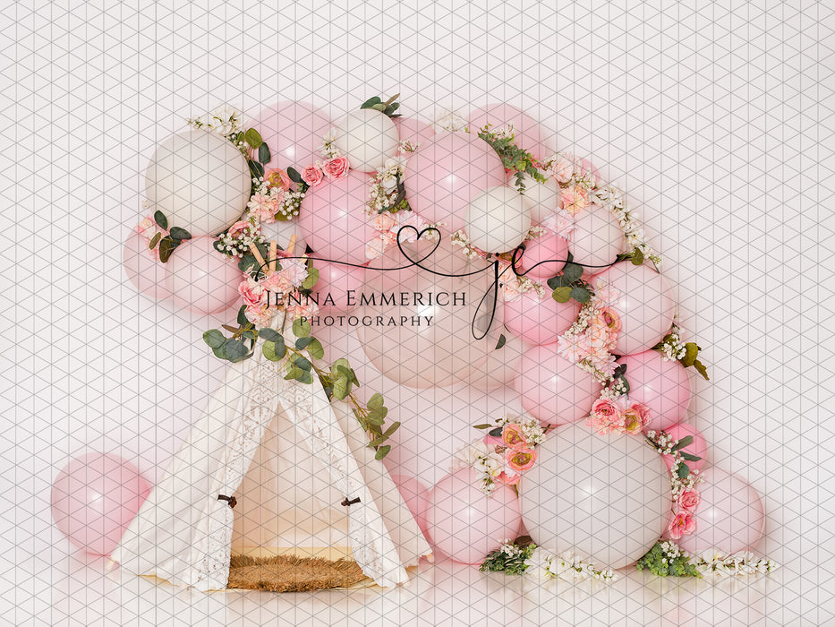 Eucalyptus and Pinks Floral