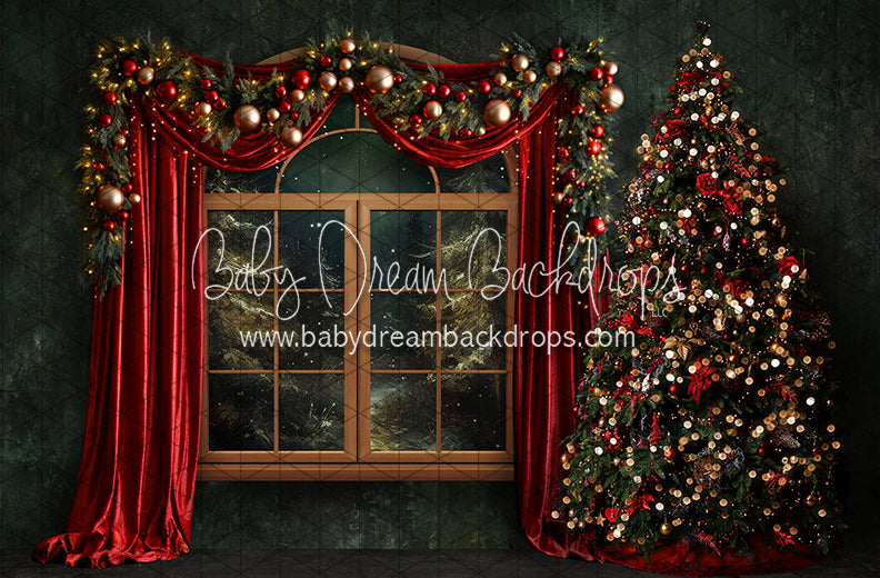 Fa La La Lavish Window Country Tree (JA)