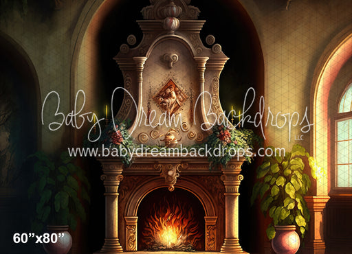Fairytale Castle Fireplace (MD)