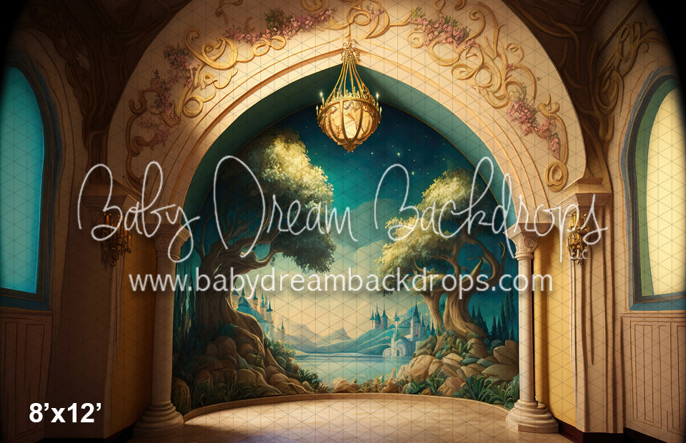 Fairytale Painted Ballroom Wall (MD)