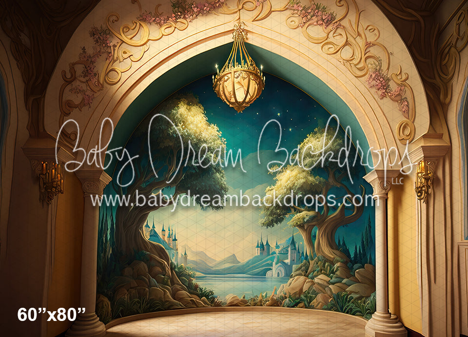 Fairytale Painted Ballroom Wall (MD)