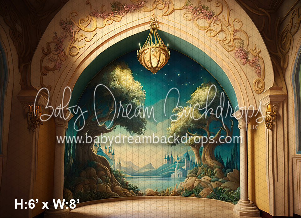 Fairytale Painted Ballroom Wall (MD)