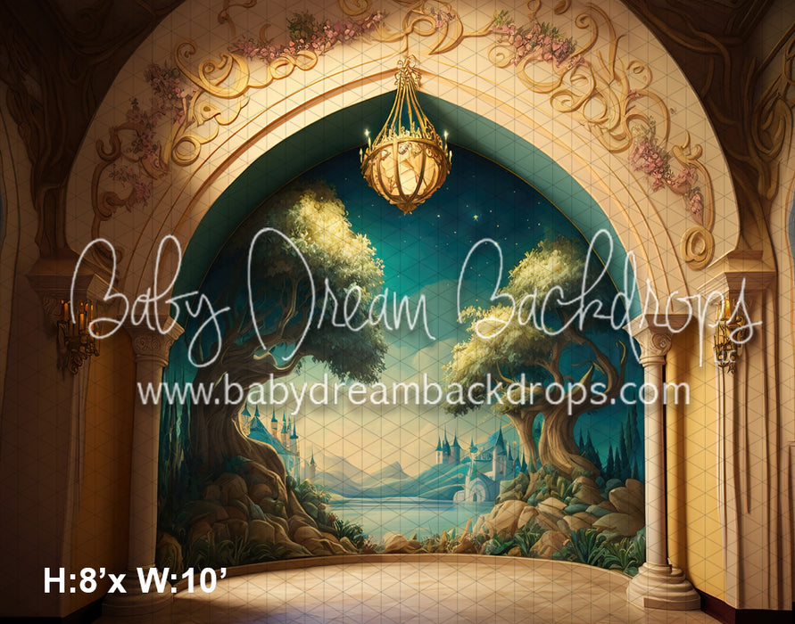 Fairytale Painted Ballroom Wall (MD)