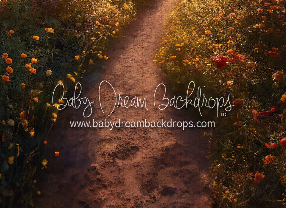 Fall Fairytail Path Fabric Floor (BD)