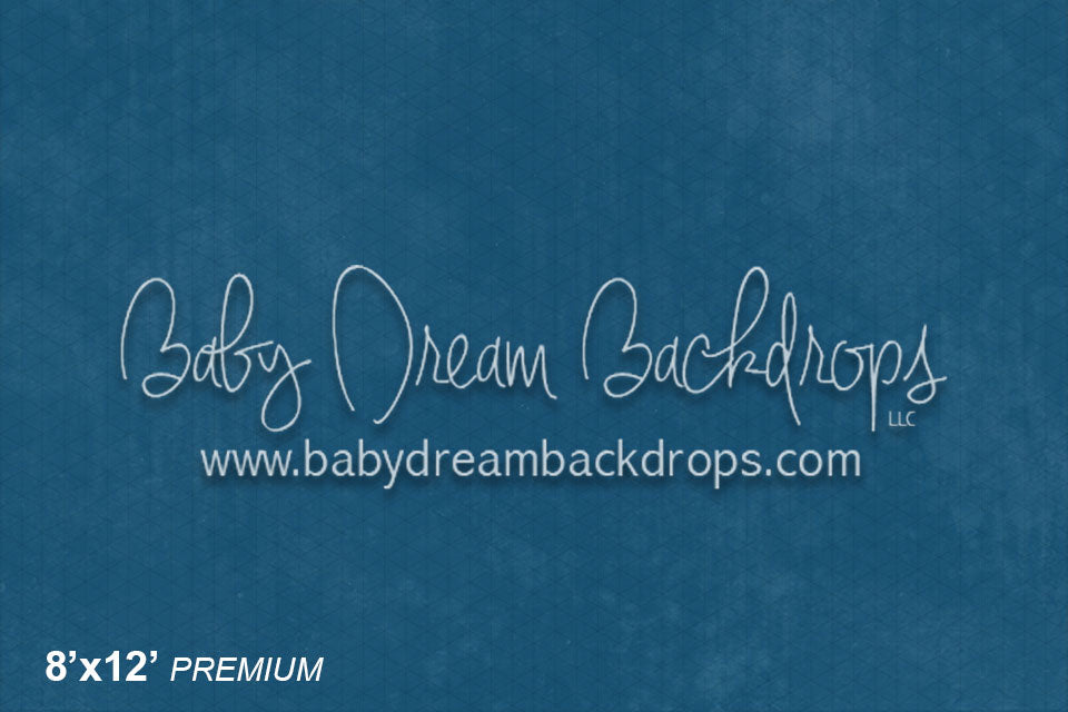 Fall Magnolia Blue Floor Fabric Drop