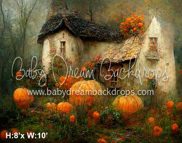 Fall Pumpkin Cottage Yard (SM)