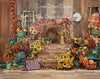 Fall Flower Stand DOOR 8x10 - SD 