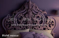 Fancy Headboard Purple (SM)