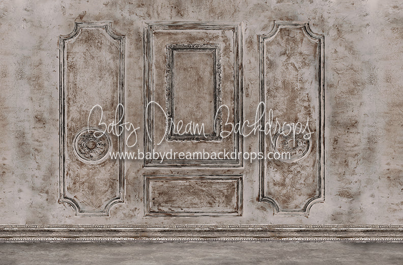 Fancy and Festive Wall with Trim