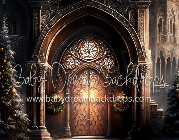 Fantasy Christmas Castle Entrance (MD)