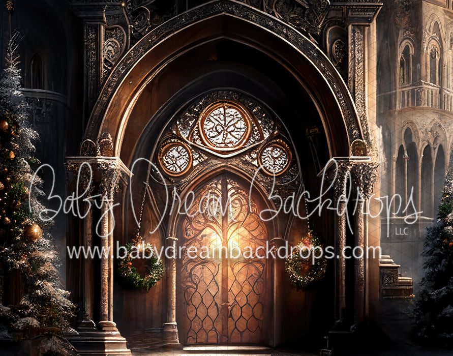 Fantasy Christmas Castle Entrance (MD)