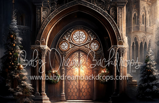 Fantasy Christmas Castle Entrance (MD)