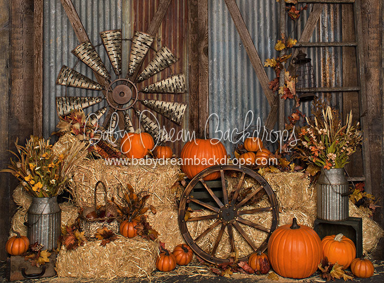 Farm Fall Harvest - 6x8 - JA  
