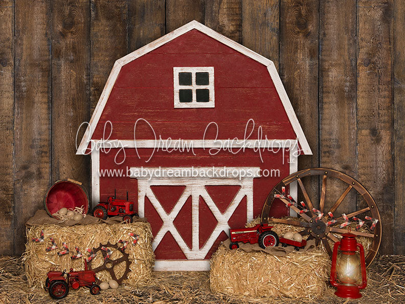 Farmer Red - 6x8 - JA (Fleece)