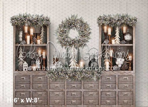 Farmhouse Christmas Hutch (VR)