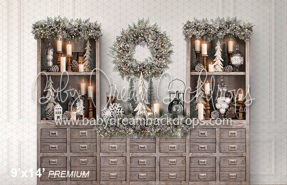 Farmhouse Christmas Hutch (VR)