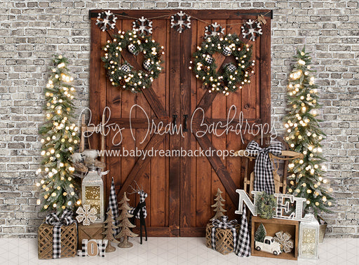 Farmhouse Jingle Plaid Lights