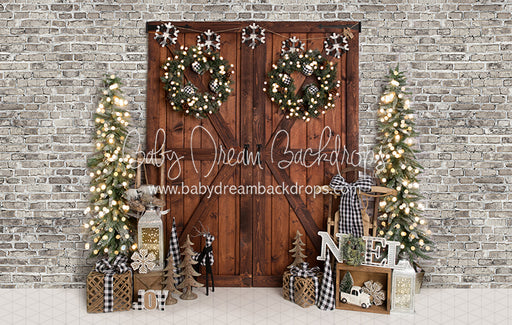 Farmhouse Jingle Plaid Lights