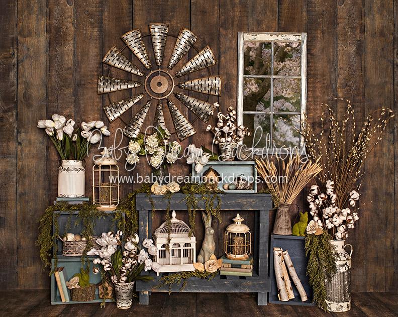 Farmhouse in the Spring