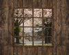 Farmhouse in the Spring Window - 6x8 -JA  