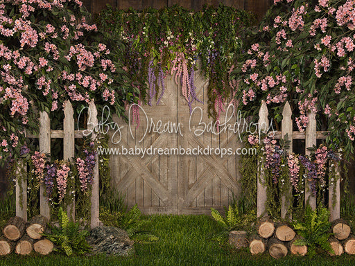 Fenced Spring Doors 6x8 JA (Premium)