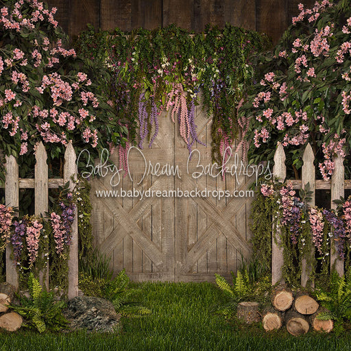 Fenced Spring Doors 8x8 JA (Premium)