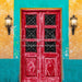 Fiesta Street Door