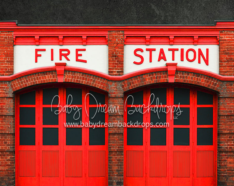 Fire Station - 8x10 - CC 